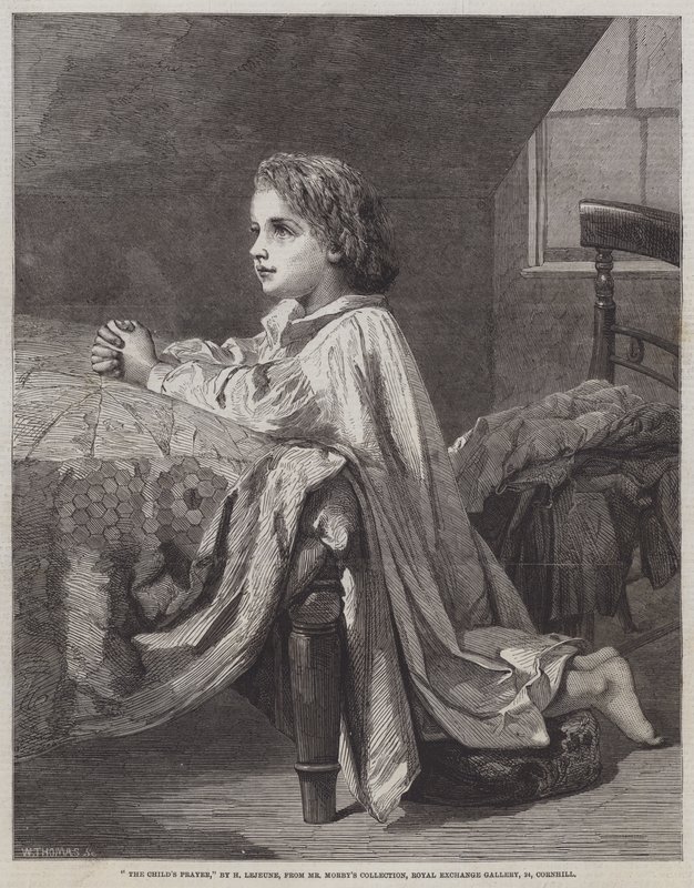 ಮಕ್ಕಳ ಪ್ರಾರ್ಥನೆ ಟರ್ಕಿ by Henry Lejeune