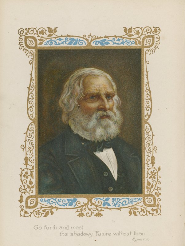 İlerleyin ve gölgeli gelecekle korkmadan tanışın (chromolitho) by Henry Marriott Paget