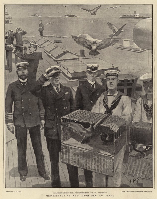 B Filosundan Savaş Habercileri by Henry Marriott Paget