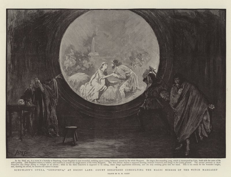 Schumann Operası, Genoveva, Drury Lane