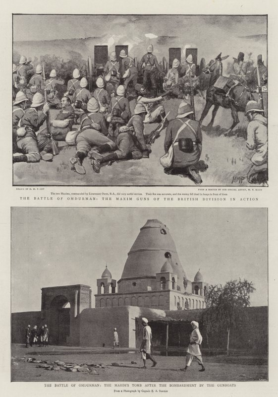 Omdurman Savaşı by Henry Marriott Paget