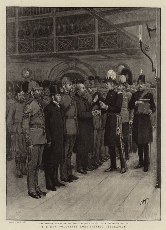 Yeni Gönüllü Uzun Hizmet Dekorasyonu by Henry Marriott Paget