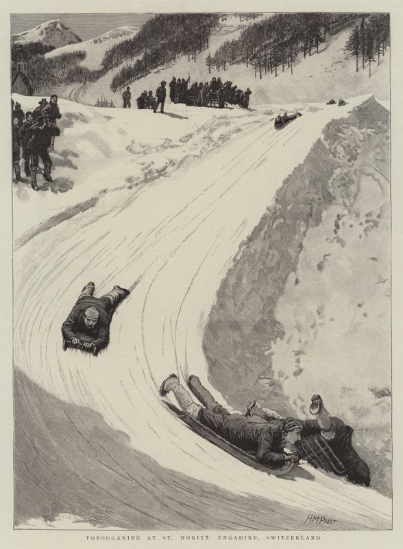 St Moritz, Engadine, İsviçre