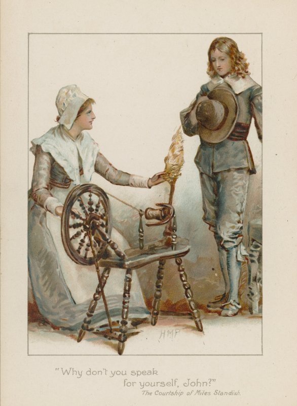 Neden kendi adına konuşmuyorsun, John (chromolitho) by Henry Marriott Paget