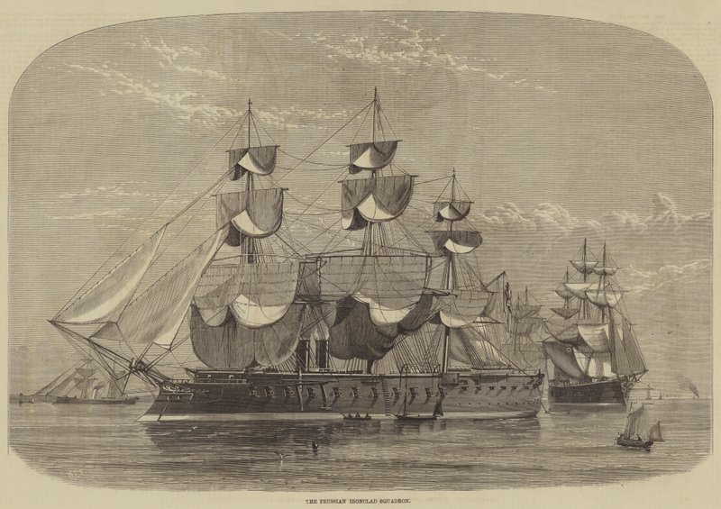 Prusya Zırhlı Filosu by Henry Spernon Tozer