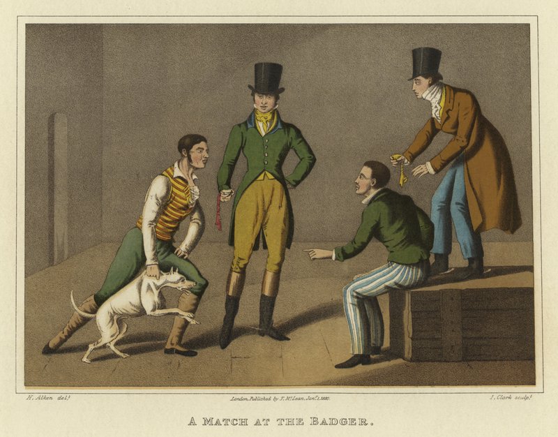 Porsukta Bir Maç (chromolitho) by Henry Thomas Alken