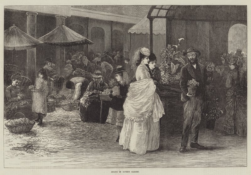 Covent Garden'da Bahar by Henry Towneley Green