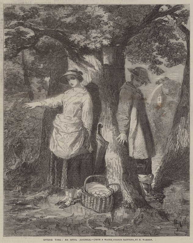 Bahar Zamanı, Nisan Yağmuru by Henry Warren