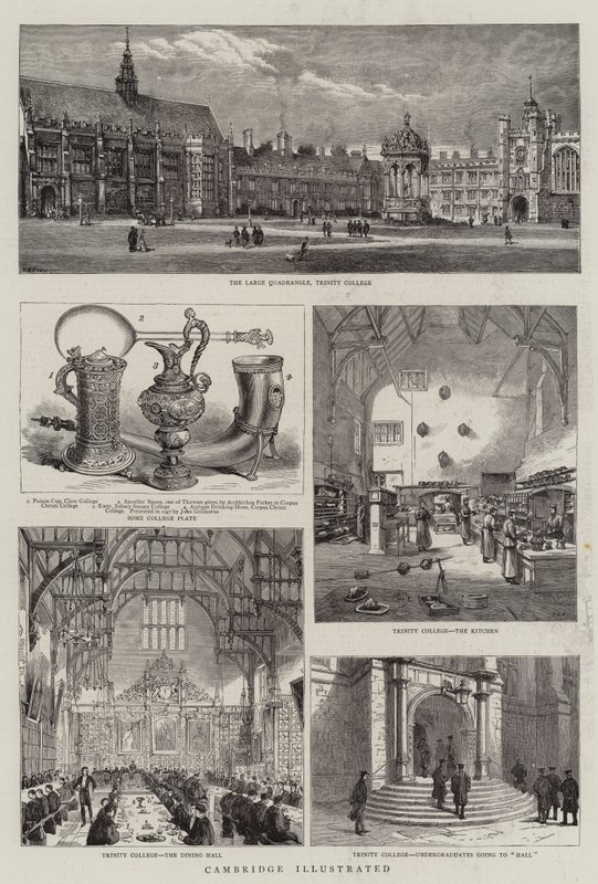 Cambridge Resimli by Henry William Brewer