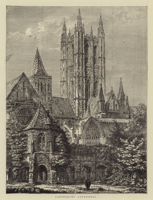 Canterbury Katedrali by Henry William Brewer