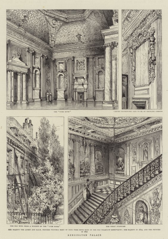 Kensington Sarayı by Henry William Brewer