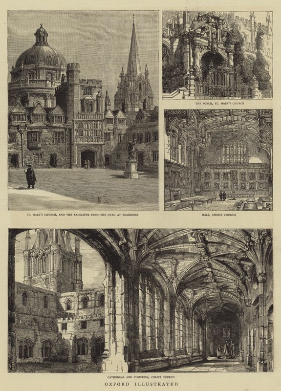 resimli oxford by Henry William Brewer