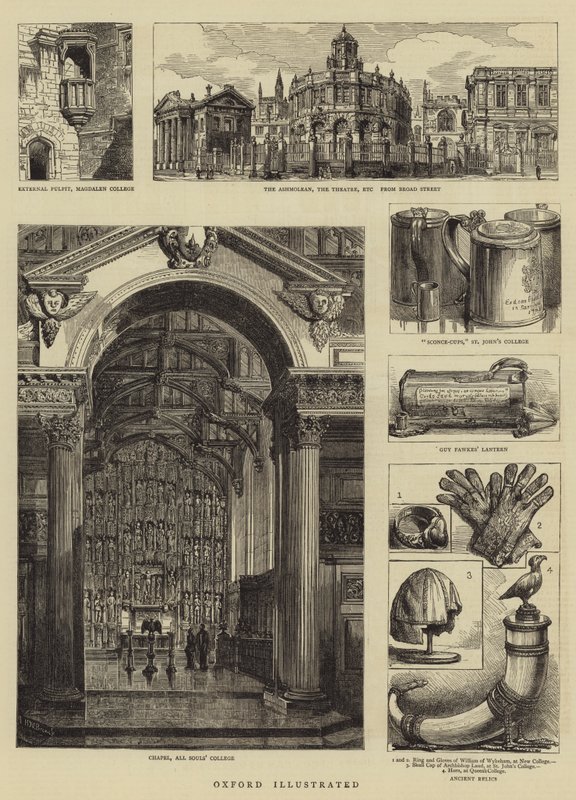 resimli oxford by Henry William Brewer