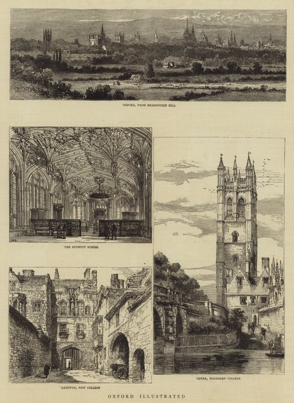 resimli oxford by Henry William Brewer