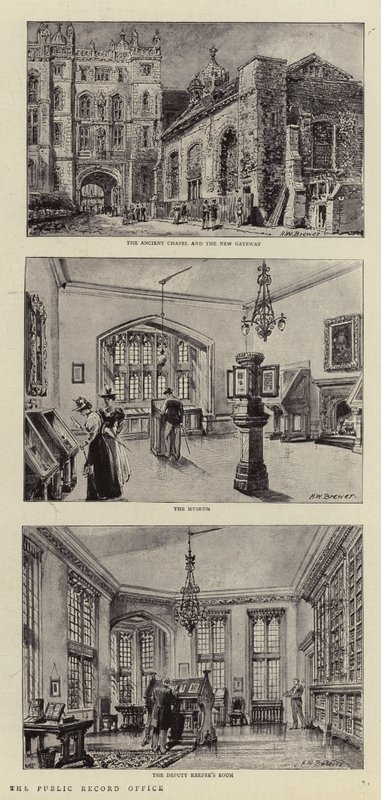 Kamu Kayıtları Ofisi by Henry William Brewer
