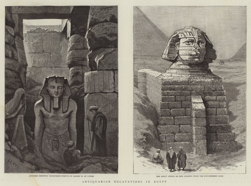 Antiquarian Excavations in Egypt  by Henry Woods