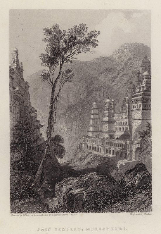 Jain Tapınakları, Muktagerri (renkli taş) by Henry (after) Warren