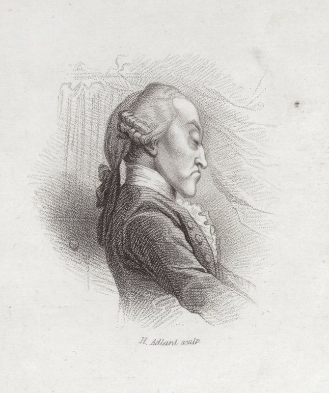 Thomas Augustine Arne, İngiliz besteci (1710-1778) by Henry Adlard
