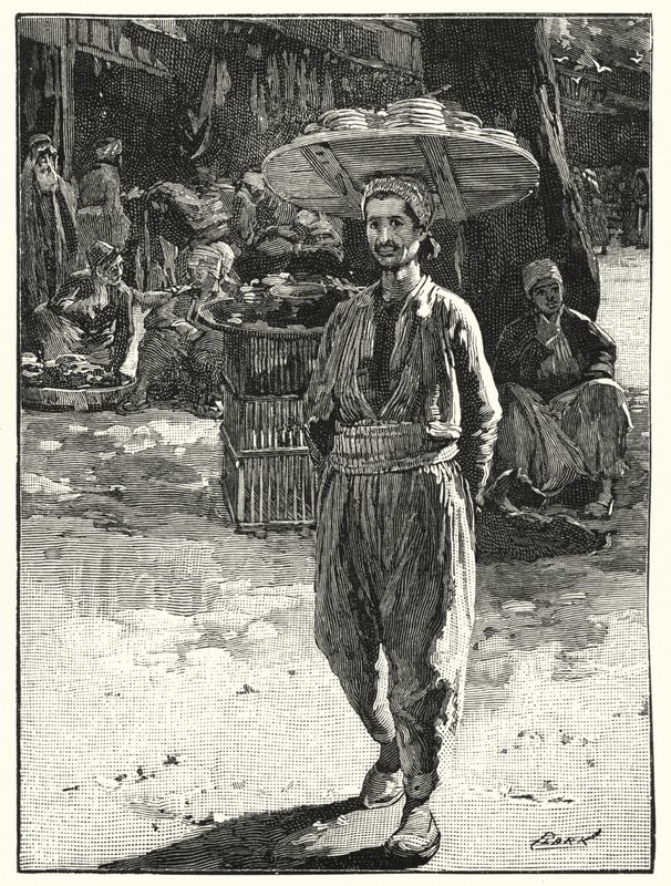 Kafasında sepet olan doğulu fırıncı (litto) by Henry Andrew Harper