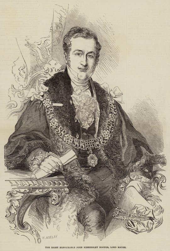 Çok Saygıdeğer John Kinnersley Hooper, Lord Mayor by Henry Anelay