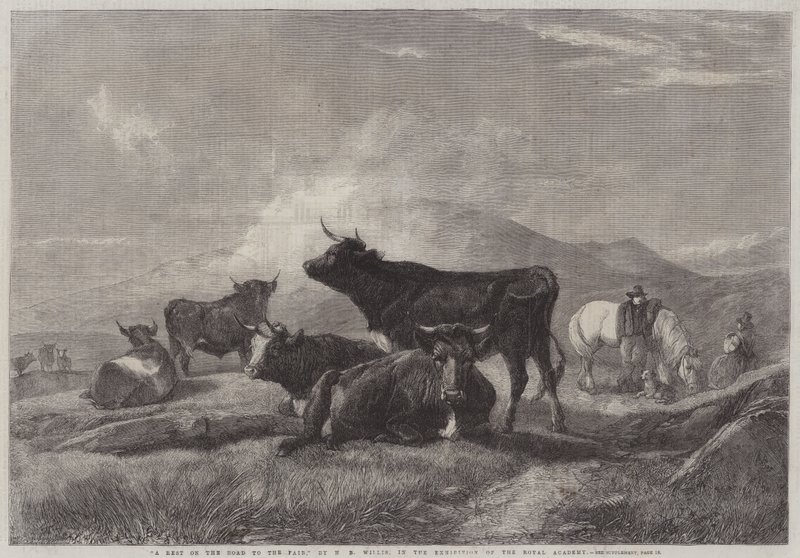 Fuar Yolunda Dinlenme by Henry Brittan Willis
