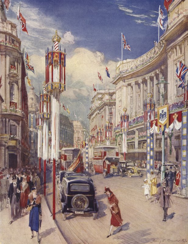 Regent Street, Oxford Circus, Londra