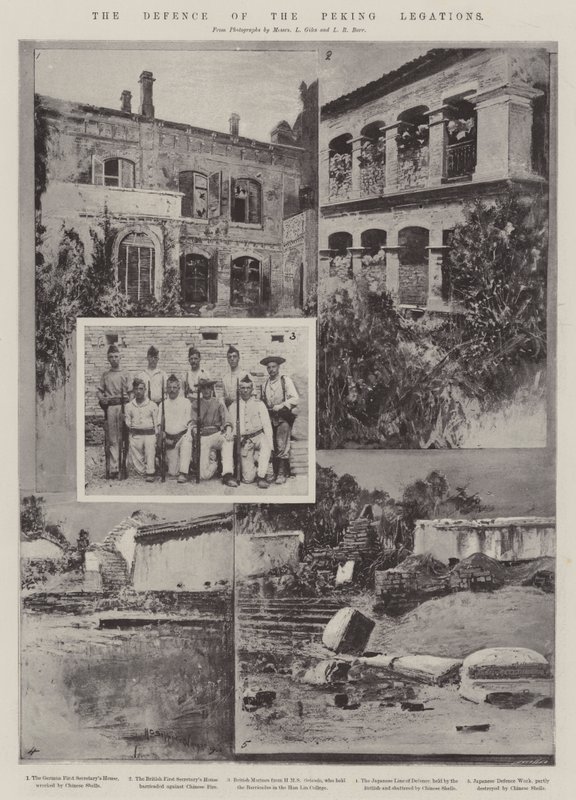 Pekin Elçiliklerinin Savunması by Henry Charles Seppings Wright