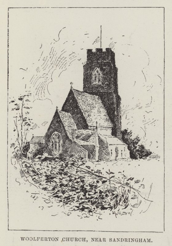 Sandringham yakınlarındaki Woolferton Kilisesi, by Henry Charles Seppings Wright