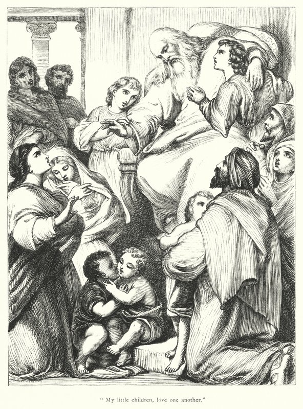 Havari Yuhanna (gravür) by Henry Courtney (after) Selous