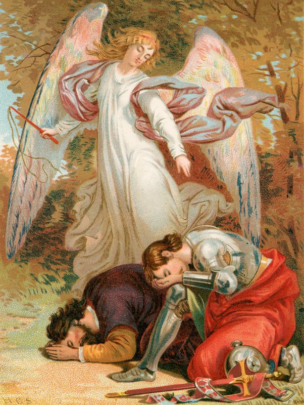 Hıristiyan ve Umutlu azarladı by Henry Courtney Selous