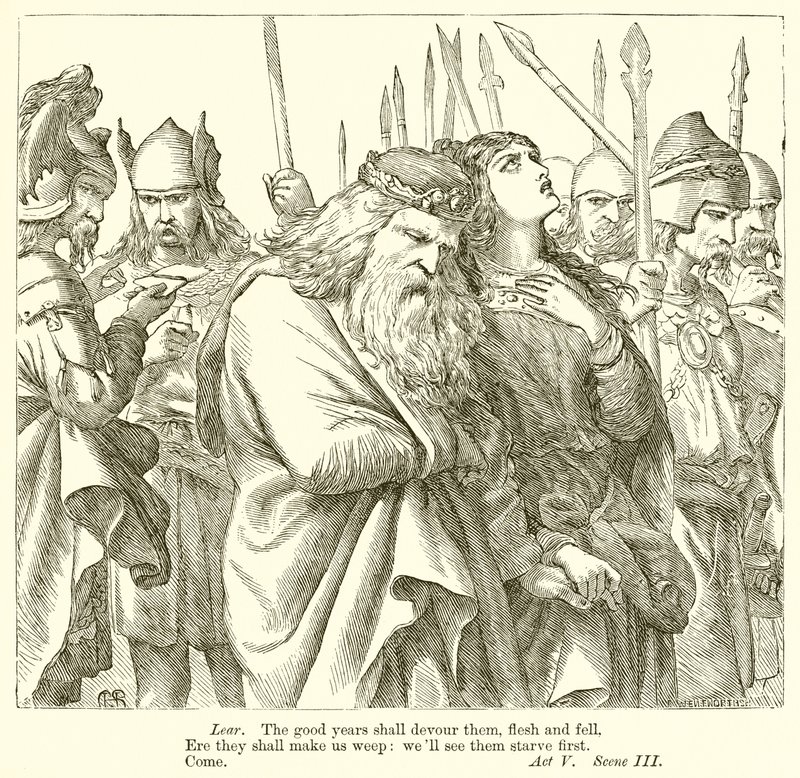 Kral Lear by Henry Courtney Selous