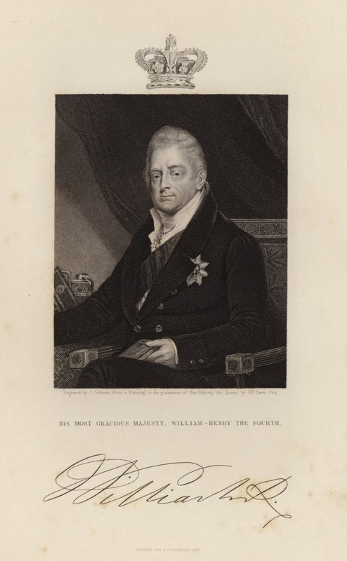 En Merhametli Majesteleri William Henry IV by Henry Dawe
