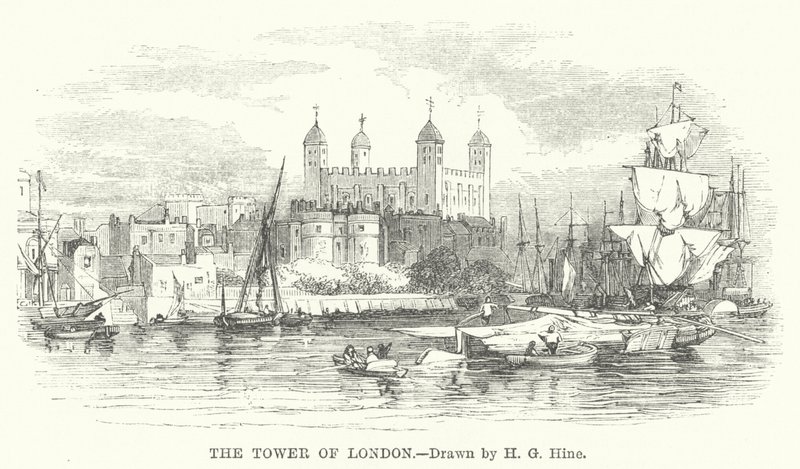 Londra Kulesi (gravür) by Henry George (after) Hine