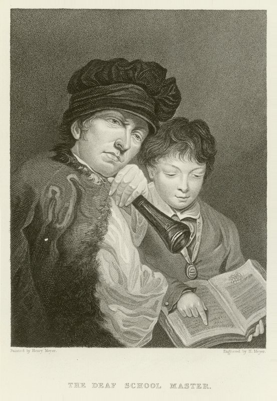 The Deaf School Master  by Henry Hoppner Meyer