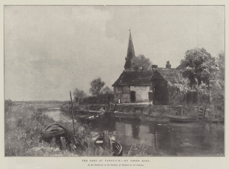 Fordwich Limanı by Henry John Yeend King