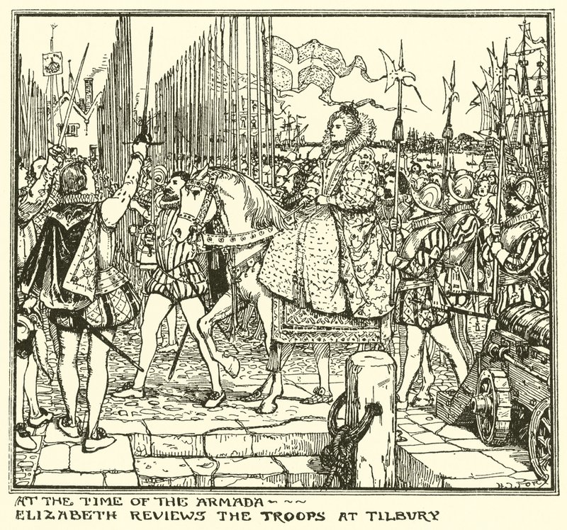 Armada Zamanında. Elizabeth Tilbury