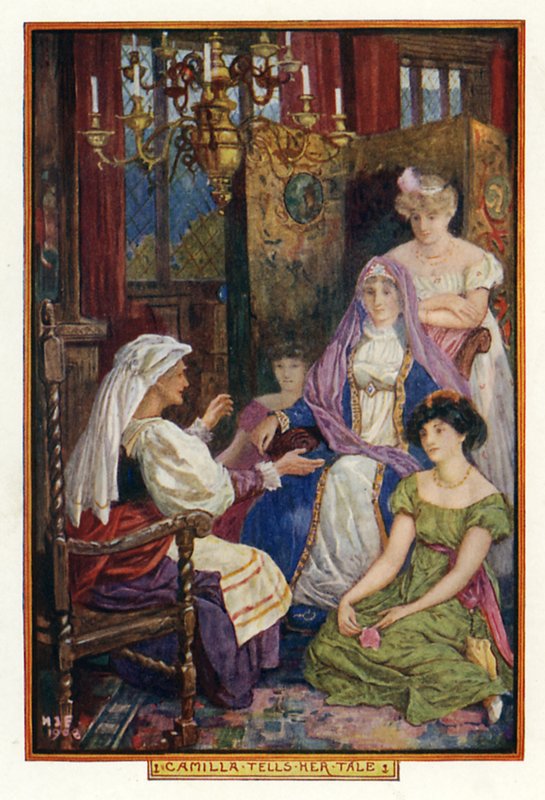 Camilla hikayesini anlatıyor by Henry Justice Ford