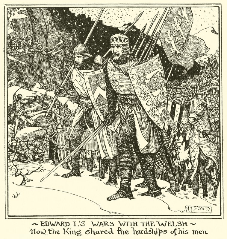 Edward Gallilerle Savaşıyor. Kral Adamlarının Zorluklarını Nasıl Paylaştı? by Henry Justice Ford