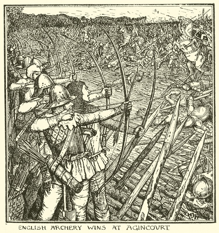 İngiliz Okçuluğu Agincourt