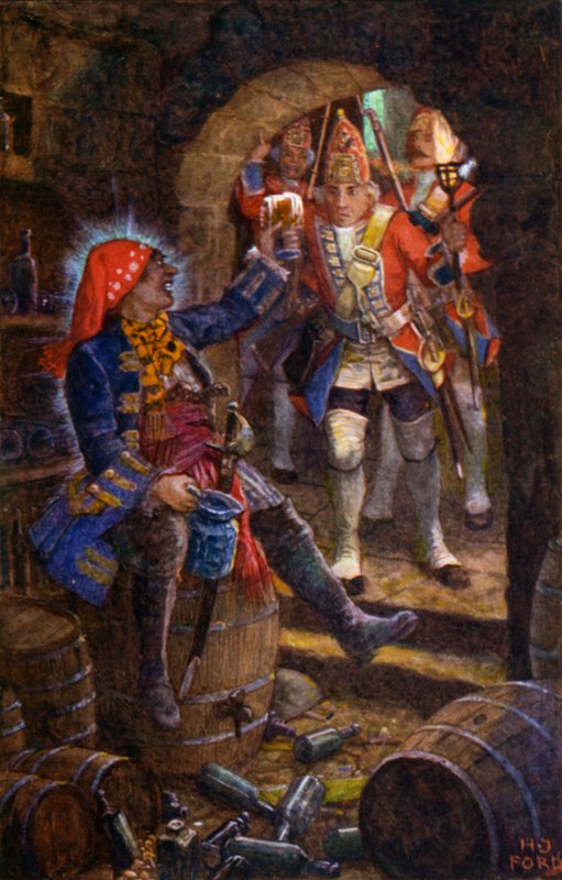 Peder Redcap mahzende bulundu by Henry Justice Ford