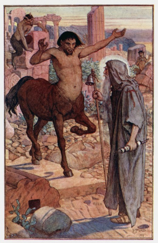 "Aziz Anthony bir centaur ve bir satirle nasıl tanıştı" by Henry Justice Ford