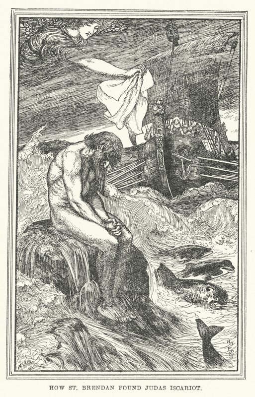 St Brendan, Judas Iscariot