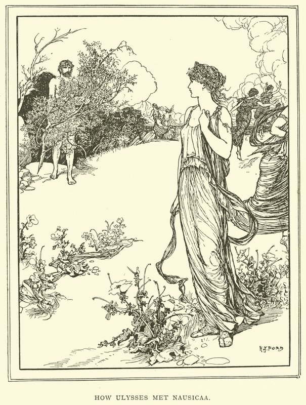 Ulysses Nausicaa ile nasıl tanıştı? by Henry Justice Ford