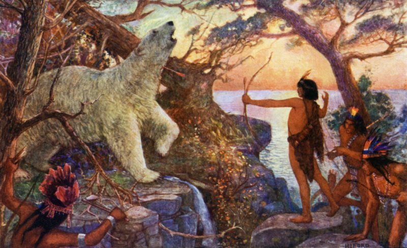 Oğlan beyaz ayıyı nasıl vurdu? by Henry Justice Ford