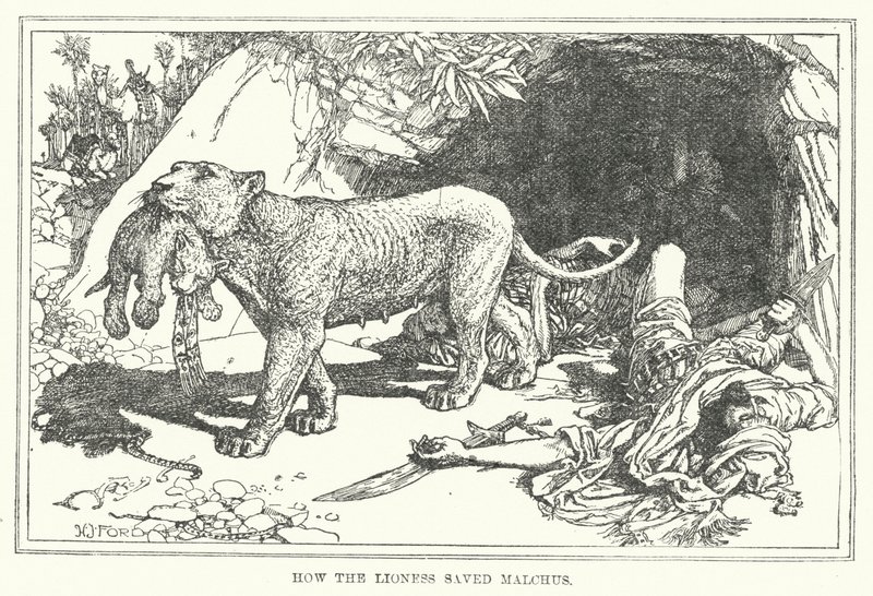 ಸಿಂಹಿಣಿ ಮಾಲ್ಚಸ್ (ಲಿಥೋ) ಟರ್ಕ್ ಅನ್ನು ಹೇಗೆ ಉಳಿಸಿತು by Henry Justice Ford