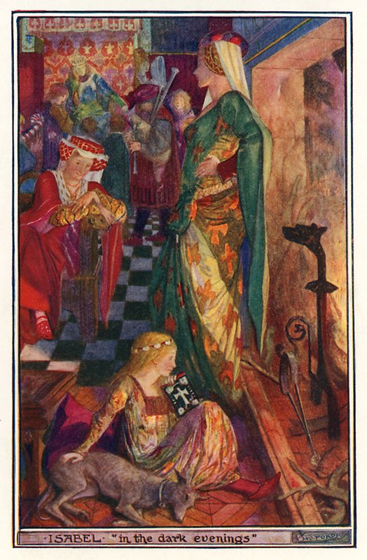 Karanlık akşamlarda Isabel by Henry Justice Ford