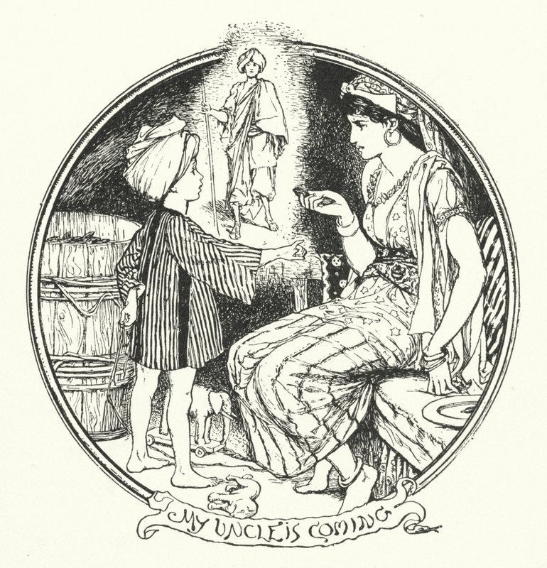 Amcam Geliyor (gravür) by Henry Justice Ford
