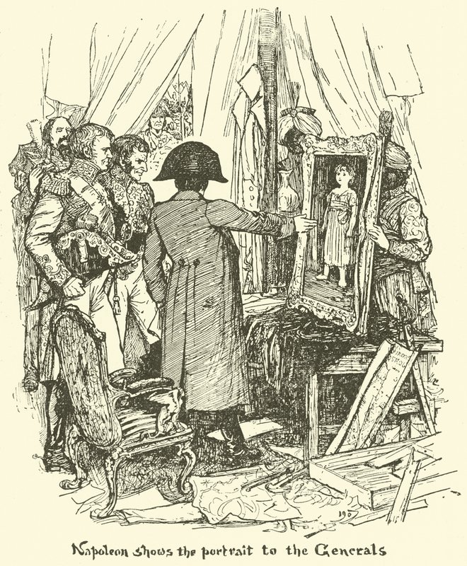 Napolyon, Generallere Portreyi Gösteriyor by Henry Justice Ford