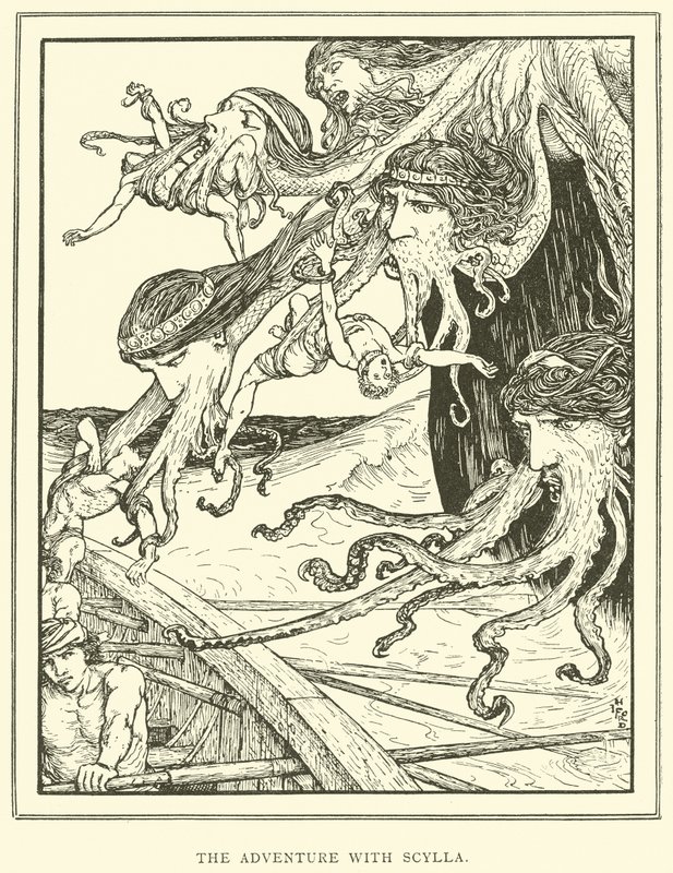 Scylla ile Macera by Henry Justice Ford