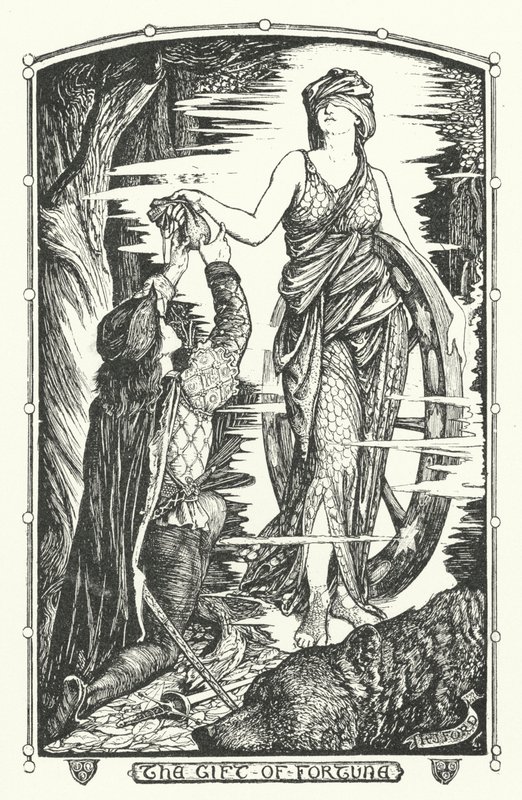 Servet Hediyesi (gravür) by Henry Justice Ford